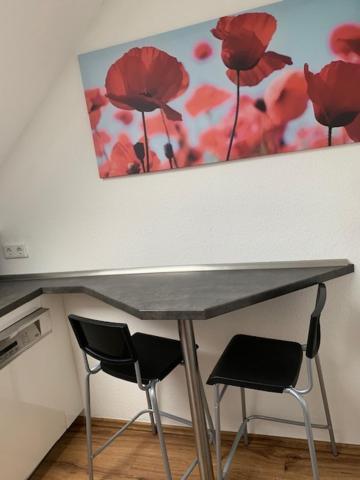 Zentrales Dachgeschossapartment In Leichligen Ляйхлінген Екстер'єр фото